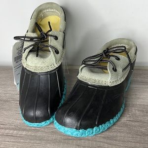 Boy’s LL Bean Boots Lace-Up Boat Gumshoe size 6